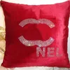 Diamond Designer Cotton Pillow Case High Quality Throw Pillow Letter Home Pillow Cover SOFA Dekoration Kudde Lyxiga kuddfodral