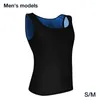 Yoga Outfits Sweat Body Shaper Vest Men Women Gym Fitness Advanced Sweatwear Suit Weight Loss Black Fat Burning Sauna Drop