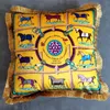 Coussin de dossier de Style de luxe abordable, département des ventes du pays français nordique, modèle d'hôtel, chambre, canapé, villa, salon, dossier de cheval, vente en gros