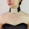 Choker Mutilayers Beads Necklaces For Women Fashion Statement Chunky Collar Necklace Party Wedding Jewelry Accessories