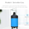 Portable Shower Outdoor Camping Handheld Electric Battery Powered Compact Rechargeable Showerhead 240126