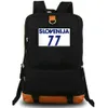 حقيبة الظهر Doncic Slovenia Daypack Luka Magic School Bag Basketball Packsack Print Rucksack Leisur