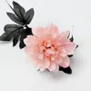 Decorative Flowers 2pcs Simulated Dahlia Home Decorations Black Room Decor Wedding Artificial Flower Arrangement Materials DIY Branch Gifts