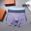 Sous-vêtements Designer Sous-vêtements en soie glacée Boxers à séchage rapide pour hommes Activité respirante et antibactérienne Confortable Doux Délicat Sous-vêtements à angle plat