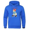 Sweats à capuche pour hommes Sweatshirts Fashion Teddy Bear LetS Go Travel The World Sweat à capuche pour hommes New Street Sweat-shirt décontracté en polaire à capuche ample Pull décontracté à capuche T240217