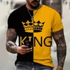 Oversized T Shirt For Men Casual Short Sleeve Hip Hop Smiling Face Print Plus Size Tee Shirt Pullover Mens T-shirt Top 240202