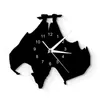 Wall Clocks The Largest Bats In World Clock Flying Fruit Watch Home Decor Pteropus Modern Bat Lover Gift