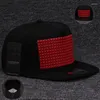 Ballkappen, ausgefallene 3D-Snapback-Kappe, erhöht, weiches Silikon, quadratische Pyramide, flacher Baseball-Hip-Hop-Hut für Jungen und Mädchen