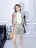 G268 luxury Designer High quality CLASSIC HappySunday Outfit Women's Two Piece Pants Suits Letters Designers Jackets Coats Zipper Jacket Cool Girls Streetwear Set