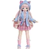 DBS 14 BJD Dream Fairy Casual Doll ANIME TOY Figure Carton Mechanical Joint Body Collection Including Clothes Shoes 40cm 240123