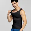 Kamizelka kompresyjna klatki piersiowej Mężczyźni Gynecomastia Body Shaper bez rękawów Postawa Kore tożyna Przekoście