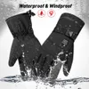 加熱されたオートバイの手袋防水手袋モト冬のバイクレーシングライディングレーシングスキーグローブタッチスクリーン加熱グローブ240127