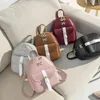 Sacs d'école Mignon Gracieux Bow-noeud PU Cuir Petit Mini Sac À Dos Sac À Bandoulière