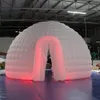 wholesale 8mD Inflatable Igloo Dome Tent with Air Blower(White, one Doors) Structure Workshop for Event Party Wedding Exhibition Business Congress