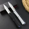 MTH2437 AUTO Tactical Knife D2 Satin Double Edge Blade CNC Zn-al Alloy Handle Outdoor Camping Hiking Survival Knives with Nylon Bag