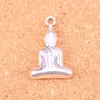 Charms 3pcs Meditate Buddha Metal Alloy DIY Necklace Pendant Making Findings Handmade Jewelry 35 23mm