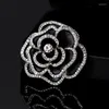 Broches Kroon Pak Camellia Broche Hoogwaardige Elegant Voor Vrouwen Meisjes Cadeau Kleding Accessoires