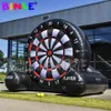 4MH (13.2 ft) med 10bollar grossist utomhus Uppblåsbar fotboll Dartboard/Football Dart BoardParty Game Dart Board