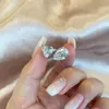 Кольца-кластеры для влюбленных в форме сердца, кольцо с бриллиантом из муассанита, стерлингового серебра 925 пробы, обручальное кольцо для вечеринок для женщин, свадебные украшения для помолвки