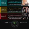 Abdominal muskelstimulator EMS ABS TRACHER Electrostimulation Muskler Toner Hem Gym Fitness Equipment USB Laddar Dropship 240123