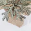 Декоративные цветы 48 см Искусственная рождественская елка Земля в горшке Ложный бонсай Хэллоуин Зеленое украшение