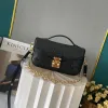 2024 Projektanci Pochette Bag Mężczyźni Kobiet torebki torby Messenger Torby skórzane Metis Eleganckie damskie ramię Crossbody Bag East West M46279