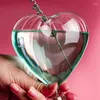 Copas de vino de 210ml, copas para el día de San Valentín, vaso creativo con forma de corazón, transparente para beber champán romántico para San Valentín