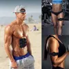 Drahtloser EMS-Bauchmuskelstimulator Gesäß-Hüfttrainer Arm-Bein-Körper-Schlankheitsmassagegerät Unisex-Fitnessgerät Drop 240123