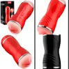 Jouet sexuel masculin masturbateurs morsure Essence tasse avion appareils pour hommes Masturbation produits pour adultes jouets à Double tête