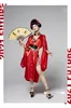 Stage Wear Wine Clothing Atmosphere Gogo Performance Female Chinese Style Dance Beauty Red Interactive