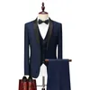 Men's Suits Custom Made Groom Wedding Dress Blazer Pants Business High-end Classic Trousers SA08-62999