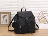 Designers Bag backpack MONTSOURIS elegant outdoor travelling Bag Handbag women High Quality leather Black buckle backpack satchel purse shoulder School bag