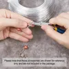 1 rollo de alambre de aluminio, accesorios de joyería para fabricación de joyería, collar DIY, pulsera, 0,8mm, 1mm, 1,5mm, 2mm, 3mm, 4mm, 5mm, 6mm, 23 colores 240202
