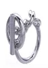 925 STERLING Gümüş Halat Zincir Yüzüğü Çember Kilidi Kadınlar Fransız Popüler toka yüzüğü Sterling Gümüş Takı Yapımı6244671