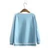 Women Sweters plus rozmiar mody jesienny skoczka do pasiastka złącza raglan rękawowe topy pokrywające przędzę dzianin pullover 3xl 240202