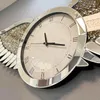 Väggklockor modern diamantklocka hem lyxig design stor metall tyst stilfull relojes de pared dekoration vardagsrum