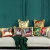 High Quatily New Entry Lux Pillow American Retro Sofa Cushion Cover Living Room Bedroom Bedside Lumbar Cushion Cover Model Room Pillowcase