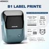 Étiquettes Étiquettes Niimbot B1 Mini imprimante d'étiquettes thermiques de poche mobile Imprimante d'autocollants auto-adhésifs QR Code UV Tag Prix Étiqueteuse portable Q240217