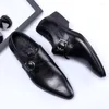 Kleid Schuhe 2024 Luxus Männer Patnet Leder Mönch Strap Oxford Für Hochzeit Business Formale Anzug Herren Schwarz Braun