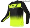 T-shirt da uomo 2021 Foxx Speed Down Mountain Bike Riding Suit Uomo e donna a maniche lunghe Top Summer Cross-country Motorcycle Racing Suit