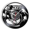 Zegarki ścienne hokej hokejowy
