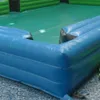 10x5m (33x16,5 pés) com 16 bolas atacado engraçado jogo de bilhar esporte inflável mesa de sinuca de futebol, mesa de bilhar de futebol para parque de diversões com ventilador