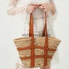 Borse a tracolla Moda grande borsa da basket in rattan Designer di vimini Borsa da donna di lusso in paglia Summer Beach Borsa grande shopper Bali SacH24217