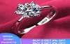 avec Cericate Never Fade Bague en or blanc 18 carats pour femmes Solitaire 2.0ct Coupe ronde Zircone Diamant Alliance Bijoux de mariée8389439