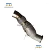 Parti del collettore Scudo termico in acciaio inossidabile Catless Downpipe di scarico per G20 330E B48 No Opf Drop Delivery Cellulari Moto Syste Dh6Xj