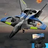 Drones Nouveau V27 Super grand avion télécommandé Drone caméra 4KFighter planeur aérien garçon jouet RC modèle Rc avions YQ240217