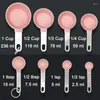 Measuring Tools Cups And Spoons Set Of 8Pcs Stainless Steel Handle Kitchen Gadgets For Cooking Baking