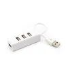 Hub di rete Mini splitter hub USB 2.0 a 4 porte per PC portatili Accessori per periferiche per computer Supporto velocità di trasferimento dati 480 Mbps Dro Dhbcg