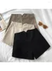 Pantalones cortos para mujer Mujeres Negro Gótico 90s Estética Vintage Alta Cintura Mini Y2k Harajuku Coreano Emo Japonés 2000s Estilo Ropa 2024