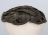 2020 Brown Human Hair Mens Toupee 8x10 7x9 Brazylian Remy System wymiany włosów dla mężczyzn2745033